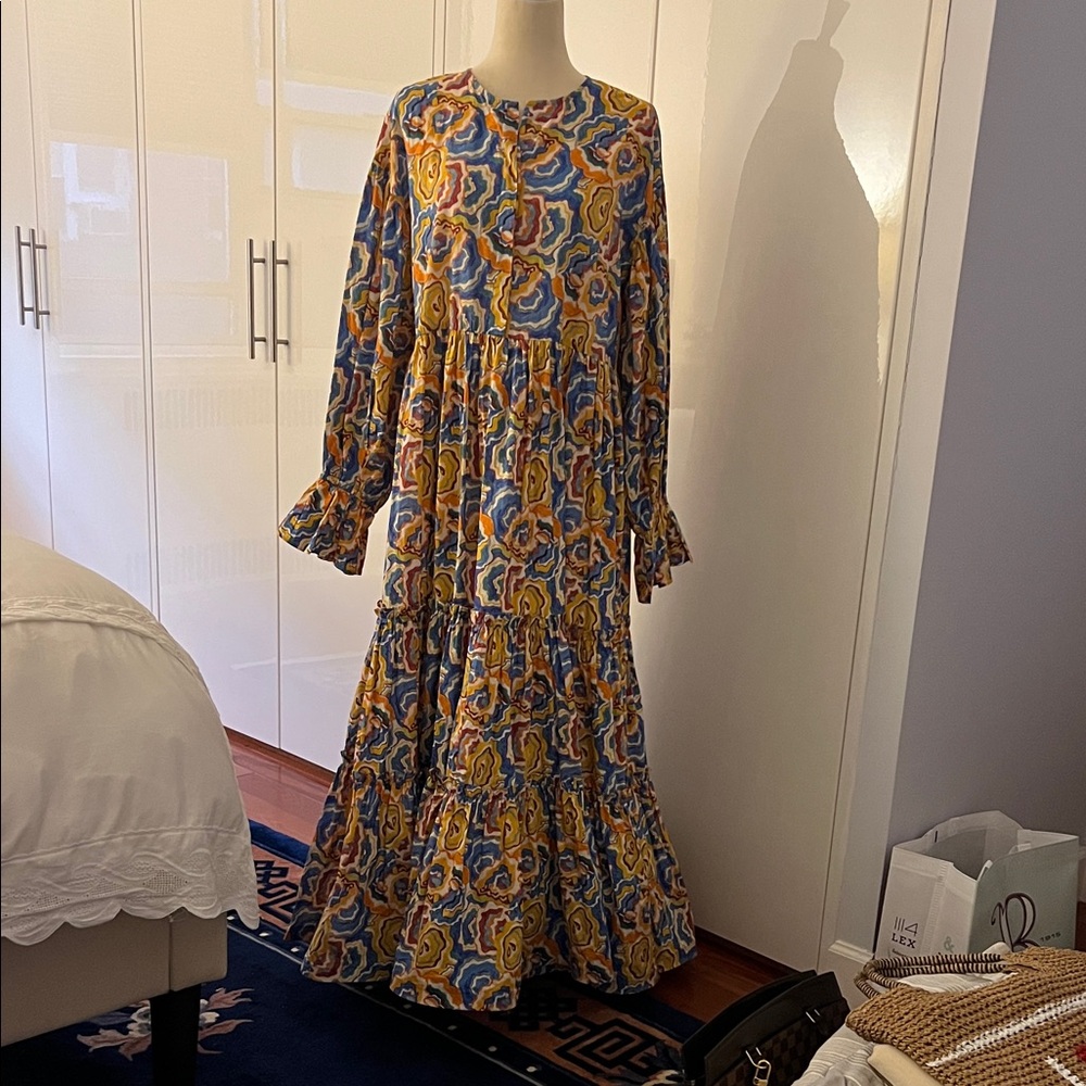 LABOHEMEgirls dress . Floral Long Sleeve Maxi Dress